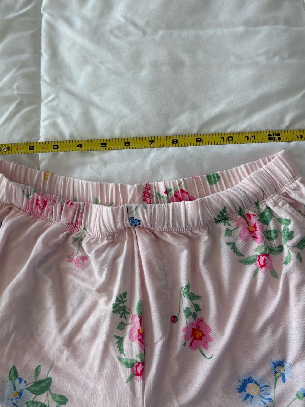 GAP BODY two piece soft pajama short set S NWT pink floral - Picture 8 of 9